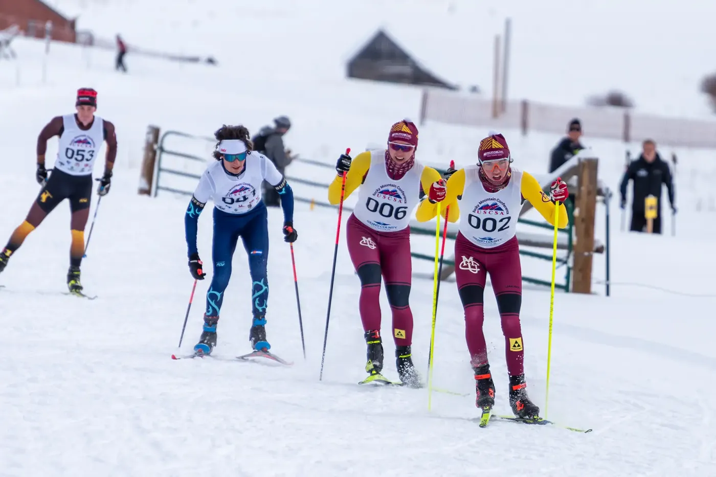 15 km USCSA skate race at Snow Mountain Ranch, Colorado, January 25, 2025.